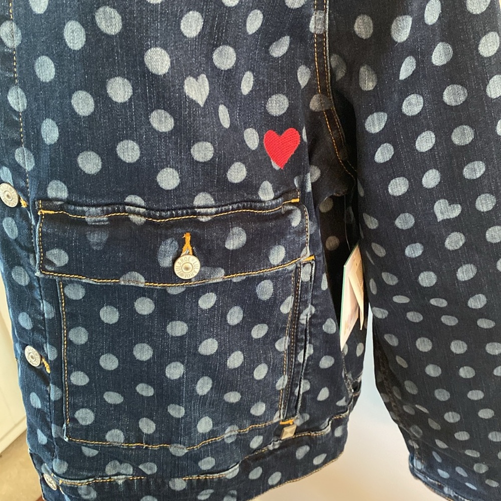 LuLaRoe NWT Kenny jean jacket 3XL - Picture 4 of 16